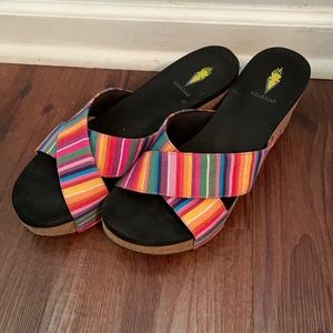 Volatile Rainbow wedges